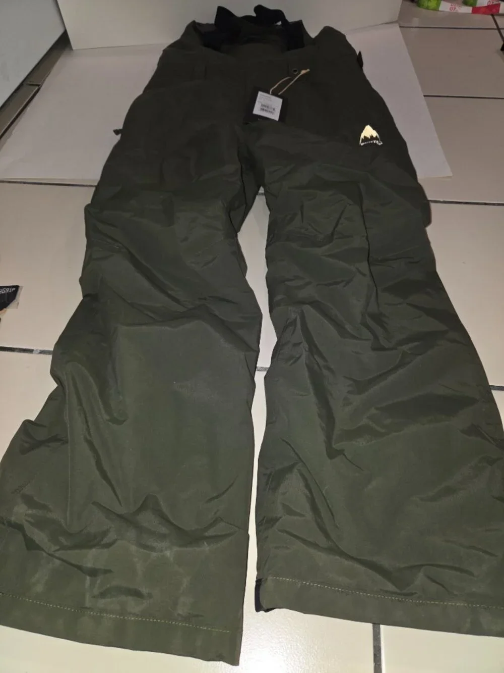Burton Skylar 2L Bib Snow Pants Forest Night (Green) New w/tags Size M